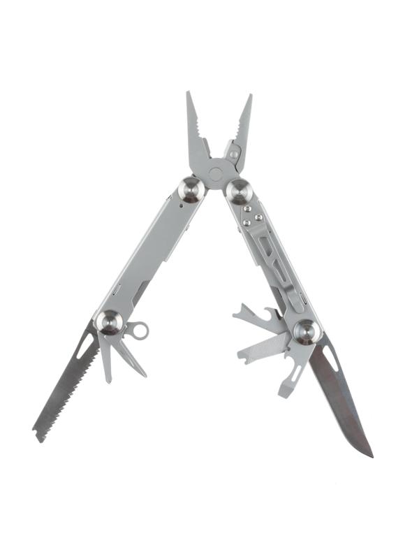 Мультитул Stinger,сталь,серебристый, в комплекте нейлоновый чехол,MT-9540P