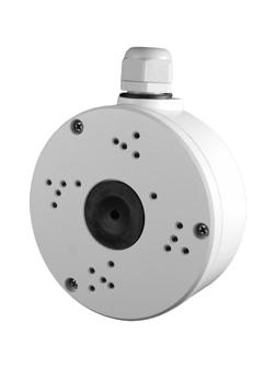 Коробка монтажная Trassir TR-JB302, O112.5х45.5 мм, алюминиевый сплав