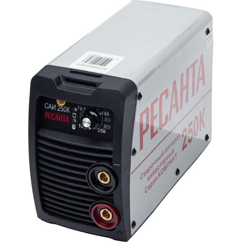 Сварочный аппарат инверторный Ресанта САИ250К (компакт)