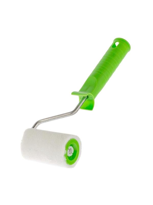 Валик 75 мм D=36 мм с ручкой 6 мм полиакрил, шерсть Велюр Сибртех 80131