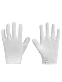 Перчатки защитные Чибис ПЭ полиэфирные бесшовные белые р.11