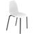 Стул для столовых EL_SHT-ST29/S130 HD пластик белый/черный муар