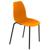 Стул для столовых EL_SHT-ST29/S130 HD пластик оранжевый/черный муар