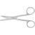 Ножницы с одним острым концом, верт.-изог.,140 мм Н-289