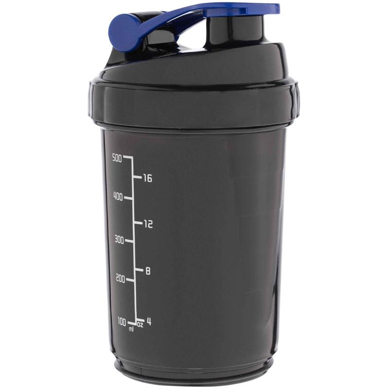 Шейкер спортивный Tonus, черно-синий,17053.34