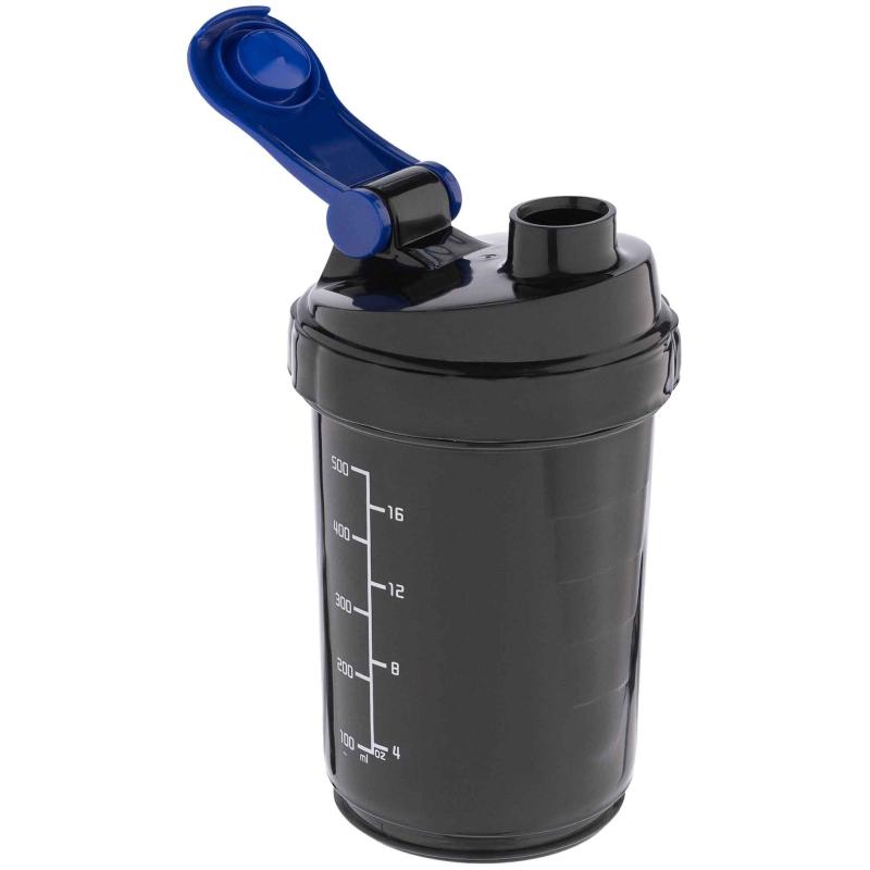 Шейкер спортивный Tonus, черно-синий,17053.34