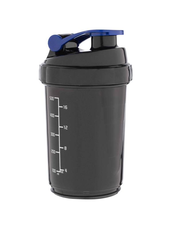 Шейкер спортивный Tonus, черно-синий,17053.34