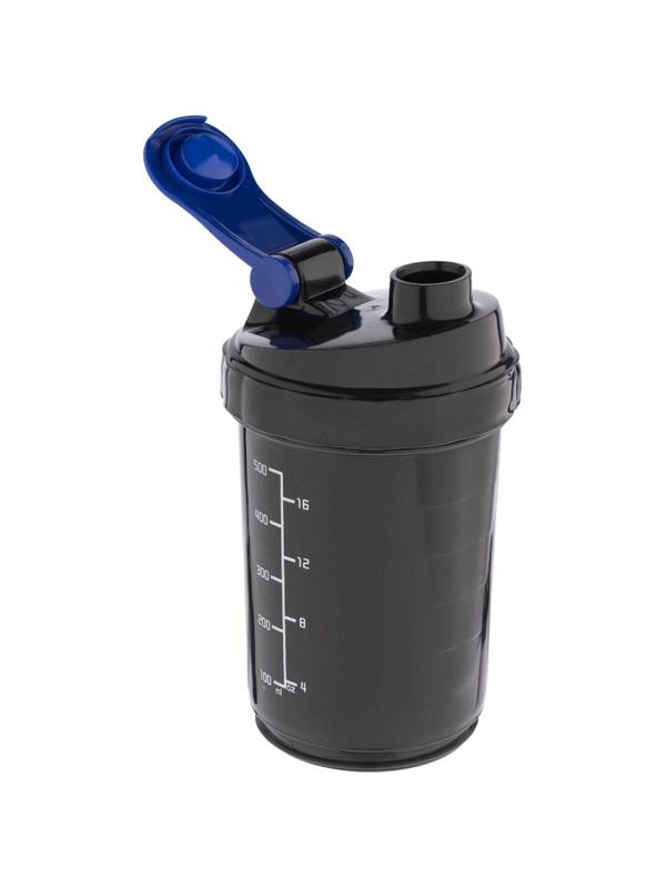 Шейкер спортивный Tonus, черно-синий,17053.34