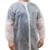 Халат н/с процед, рук.рез, на липуч, XL, дл.110см, пл 17, белый, 10шт/уп