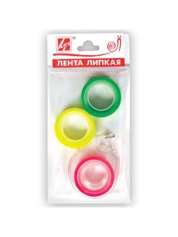 Диспенсер для канцелярской ленты Луч с 3 лентами 12мм x 10м/наб 21С1397-08