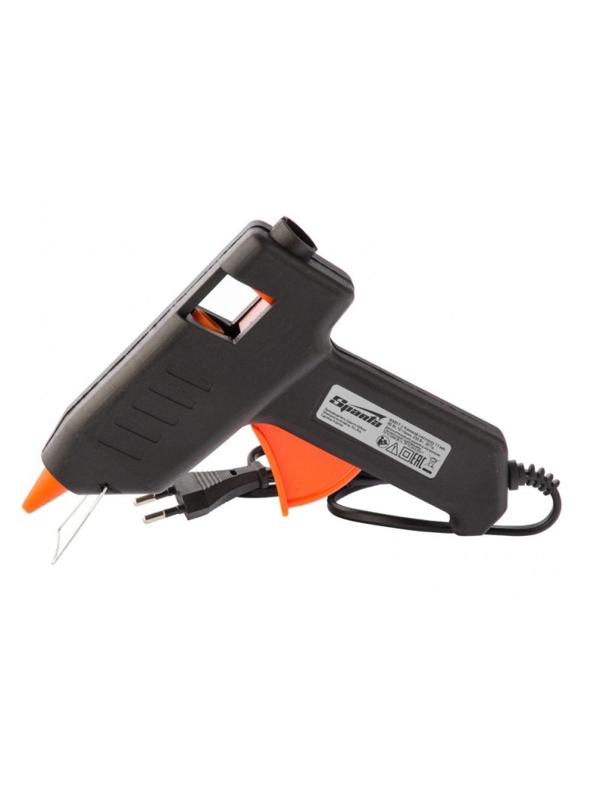 Пистолет клеевой Sparta, 11 мм, 80 Вт, 10 г/мин (93017)