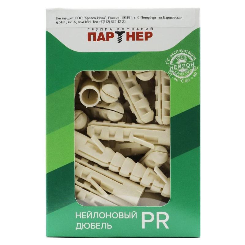 Дюбель нейлоновый ПАРТНЕР PR 10x50 (50 шт/уп) (ФАС 43131 50)