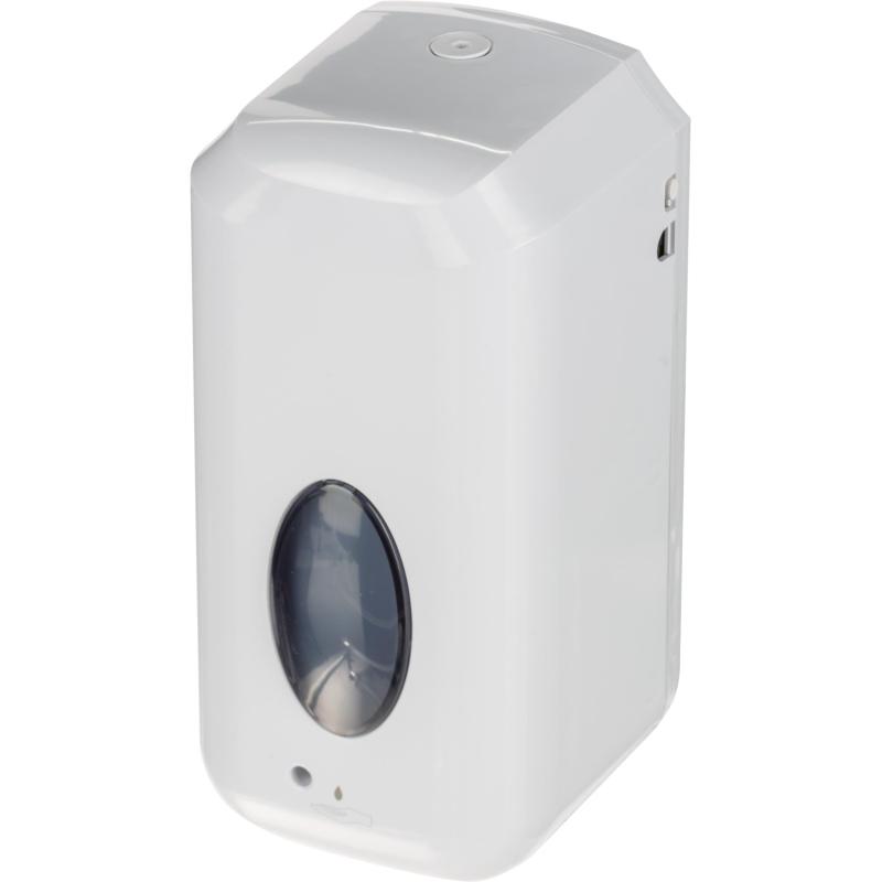 Дозатор для жидкого мыла автоматический 1000мл пластик белый M-D10