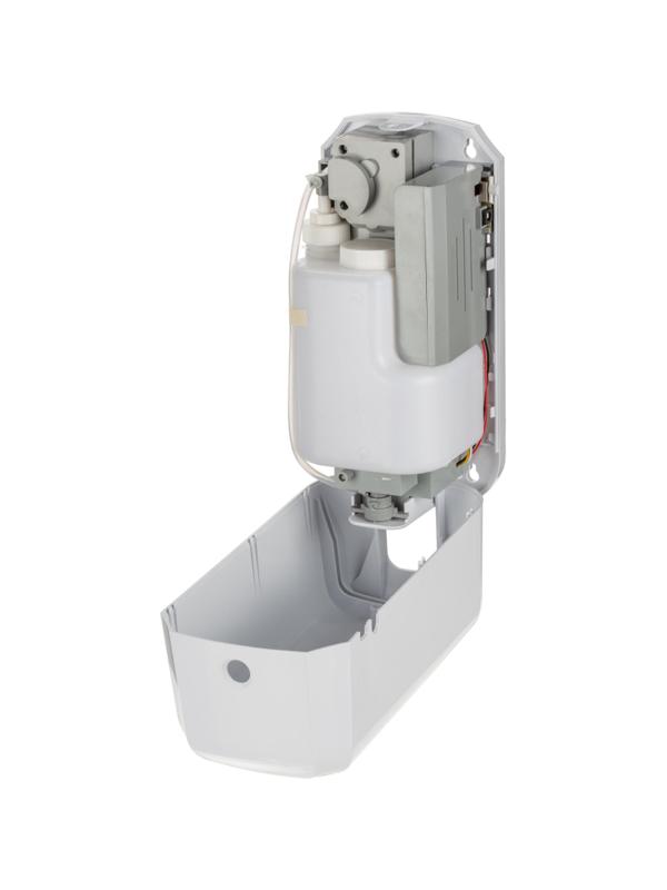 Дозатор для жидкого мыла автоматический 1000мл пластик белый M-D10