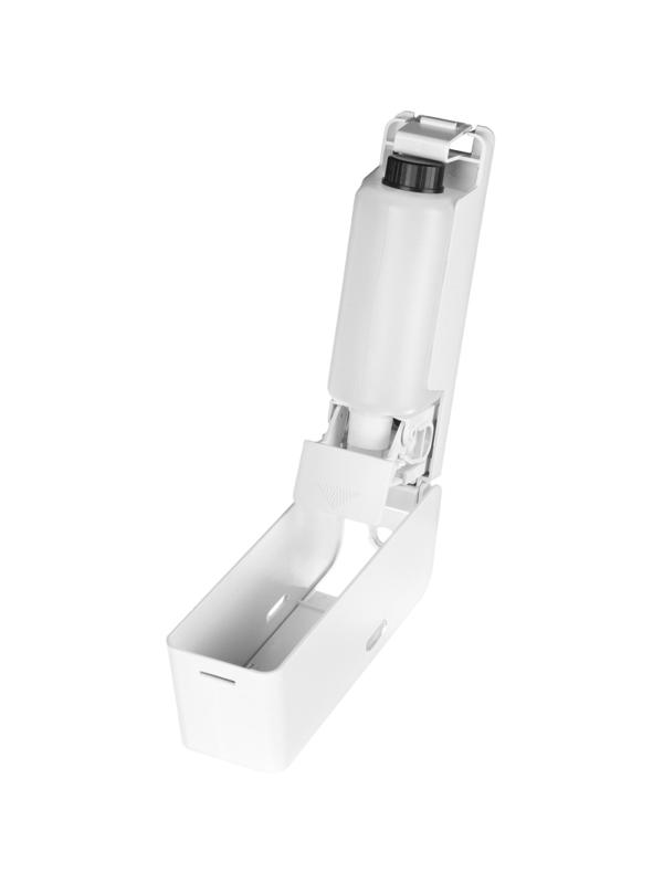 Дозатор для жидкого мыла 380мл пластик белый M-9029W