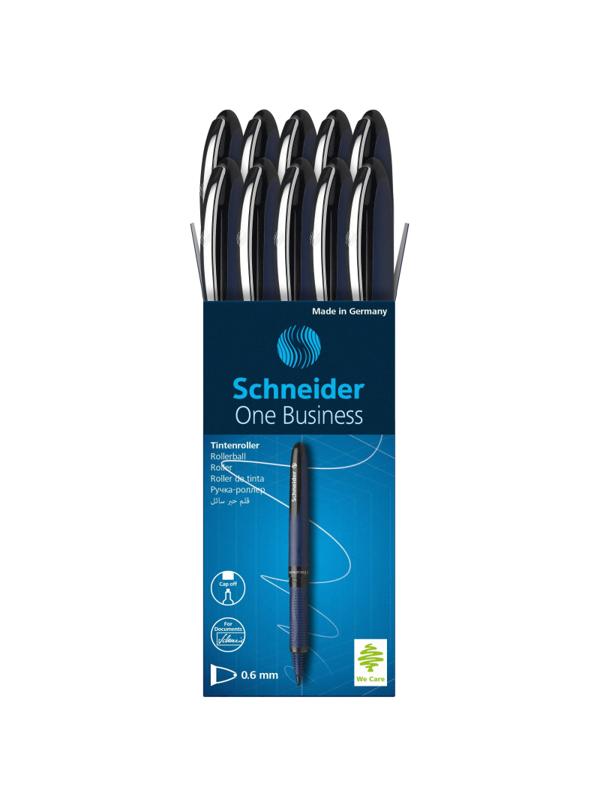 Роллер SCHNEIDER One Business 183001 черный, 0,6 мм