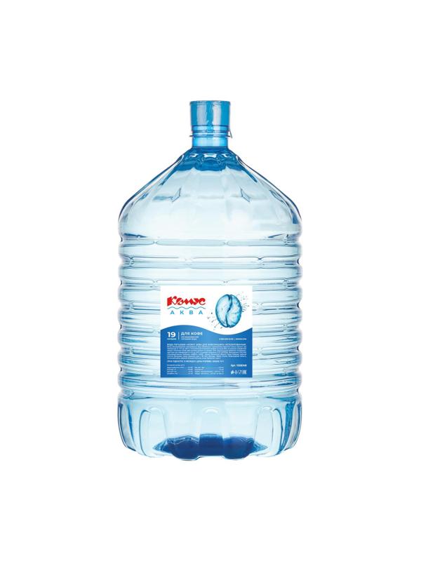 Вода питьевая Комус Аква для КОФЕМАШИН 19л (одноразовая бутыль)