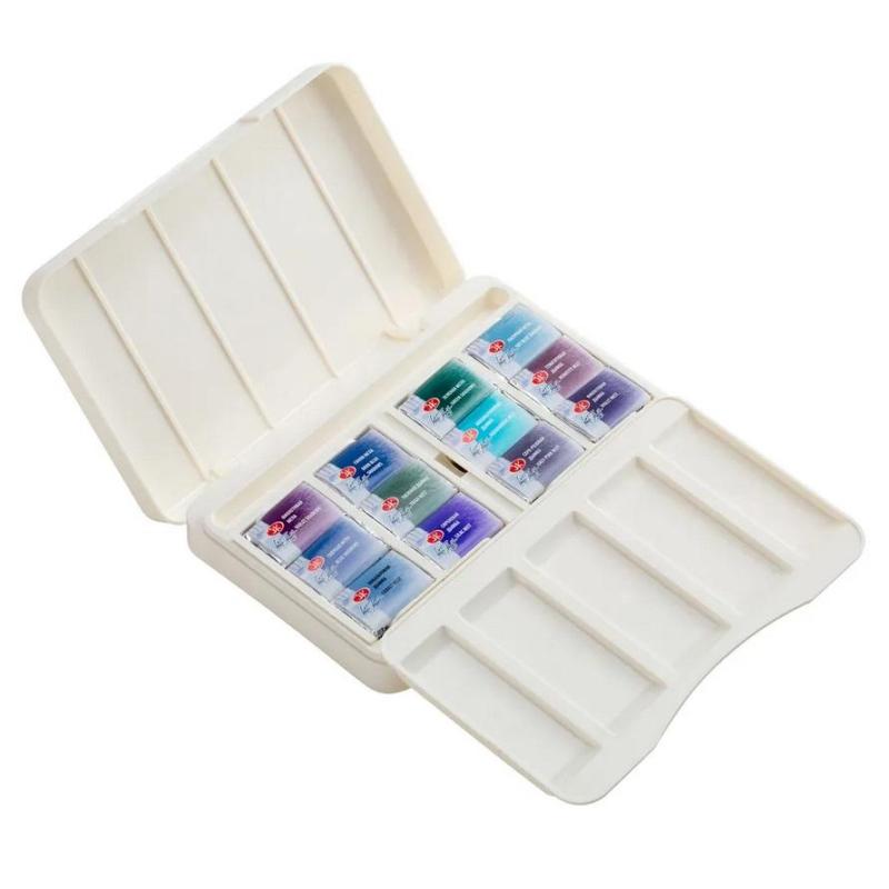 Краски акварельные Белые Ночи грануляция 2,5мл х 12шт/наб пластик 19422005