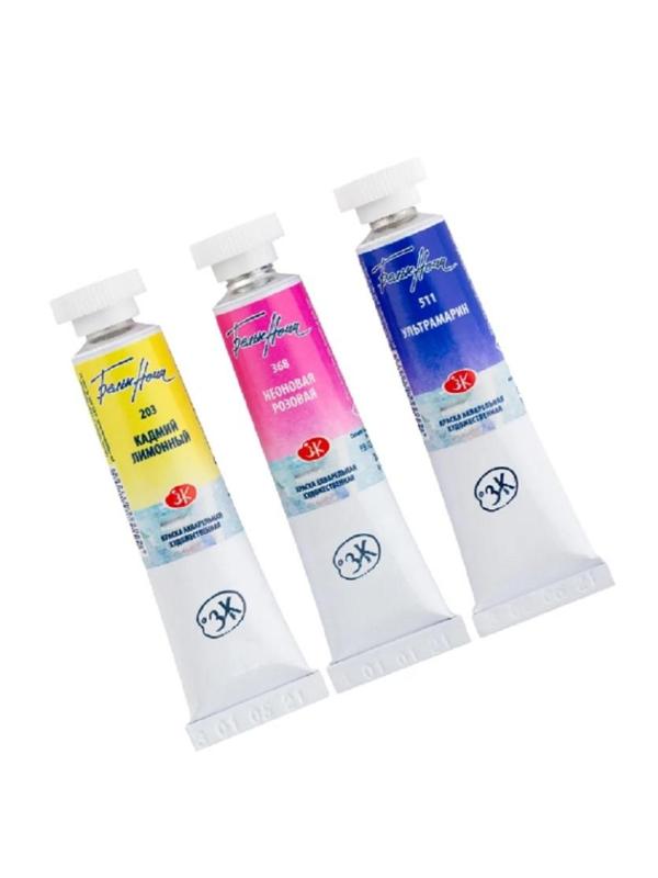 Краски акварельные Белые Ночи Флора 10мл х3тубы/наб коррекс 191351925