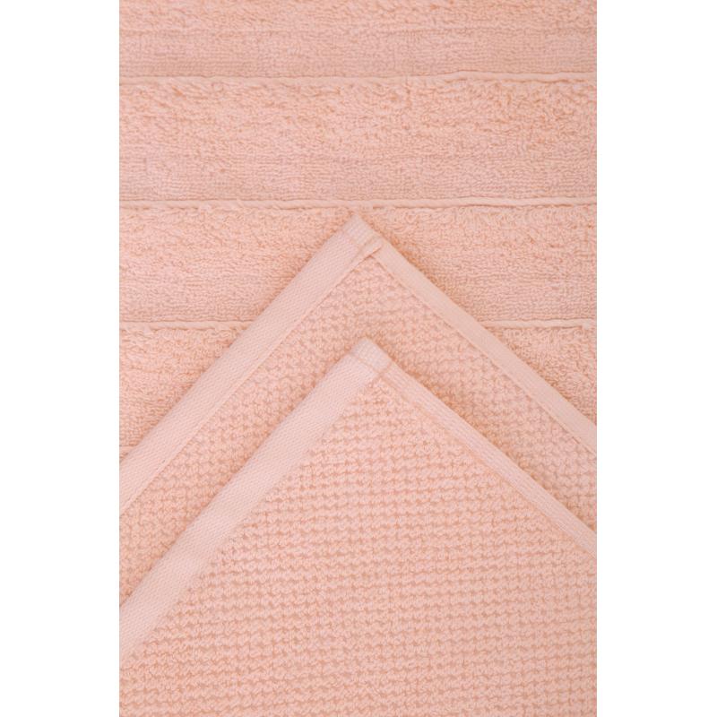 Полотенце махровое, Solo премиум Олимп 50x90см, 500г/м2 персиковый