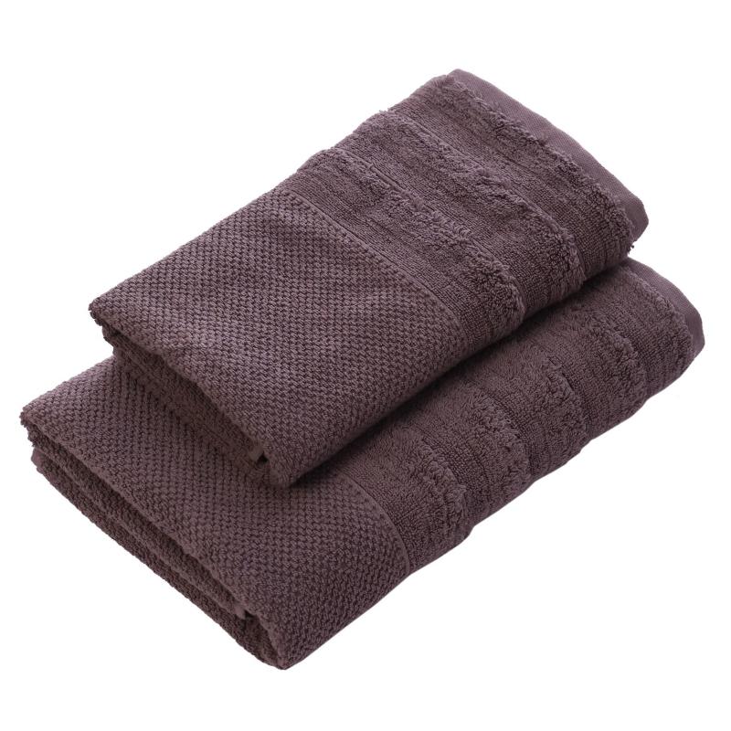 Полотенце махровое, Solo премиум Олимп 50x90см, 500г/м2 серый