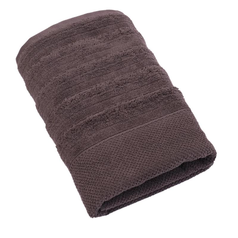 Полотенце махровое, Solo премиум Олимп 70х140см, 500г/м2 серый