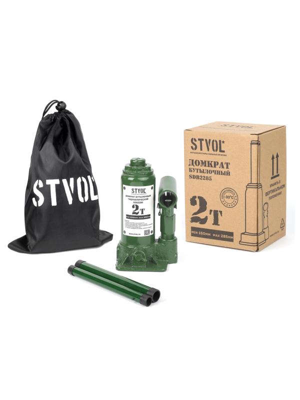 Домкрат бутылочный Stvol 2т 150-285 мм (SDB2285)