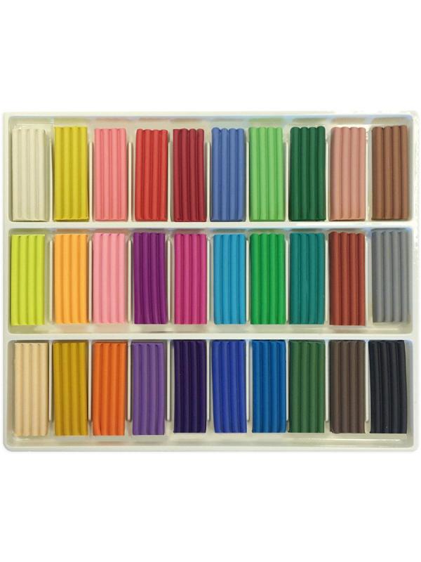 Пластилин Луч ZOO 30 цв.(длинный брусок 15 г.), 31С 2064-08