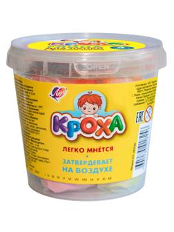 Набор глины для лепки Луч 4 цвета с формочками, 31С 2072-08