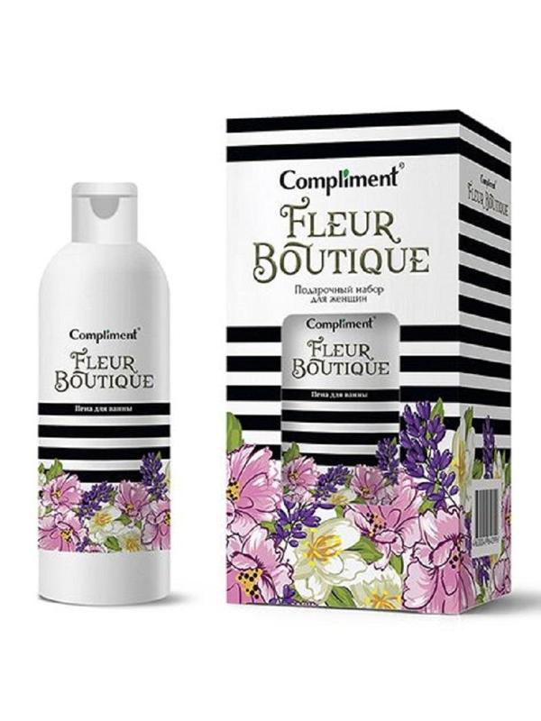 Подарочный набор Compliment FLEUR BOUTIQUE П 200мл, соль 2х100г  640996