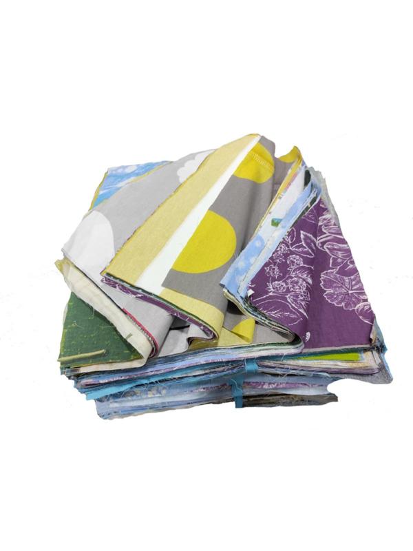 Салфетки хозяйственные техническая 40х40см х/б бязь цветная 500 шт/уп