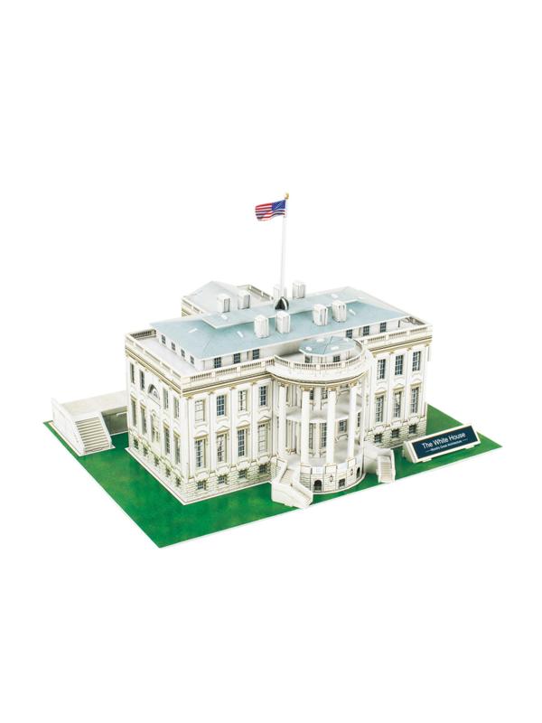 Пазл 3D CubicFun Белый дом, 64 детали C060h