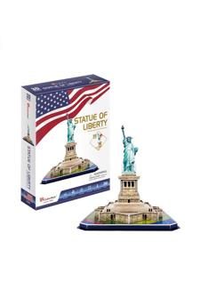 Пазл 3D CubicFun Статуя Свободы, 39 деталей C080h
