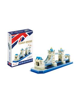 Пазл 3D CubicFun Тауэрский мост, 52 детали C238h