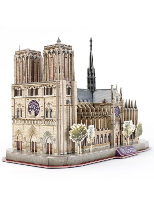 Пазл 3D CubicFun National Geographic Нотр-Дам-де-Пари, 128 деталей DS0986h