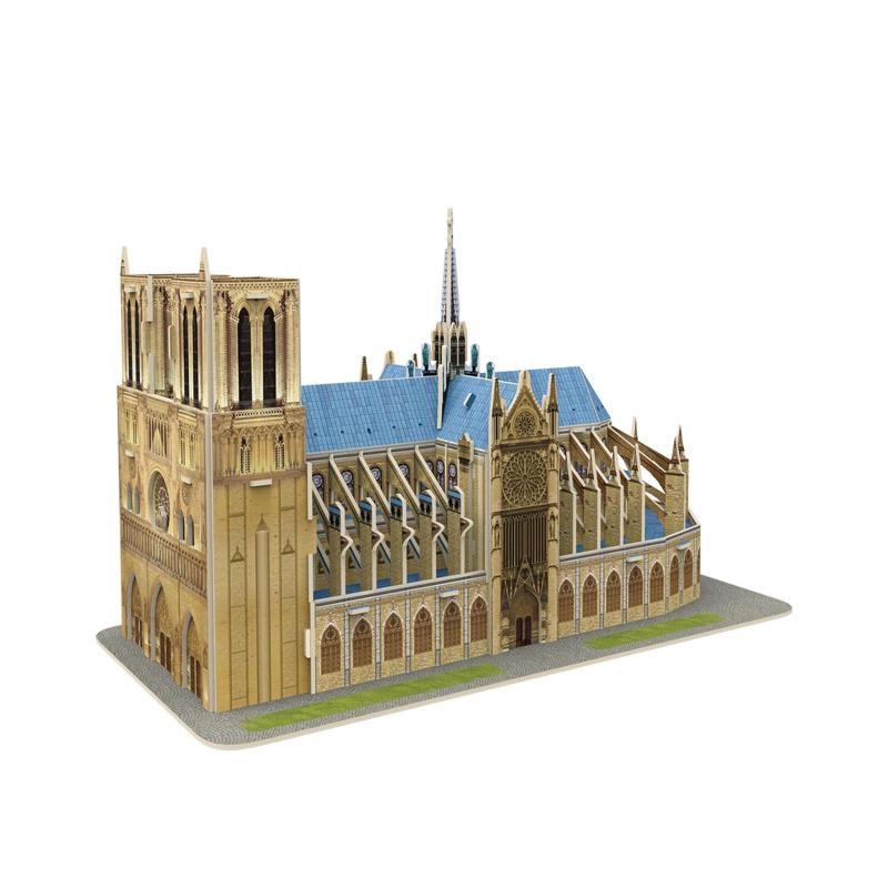 Пазл 3D CubicFun Нотр-Дам-де-Пари, 53 детали C242h