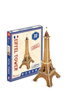 Пазл 3D CubicFun Эйфелева башня, 20 деталей S3006h