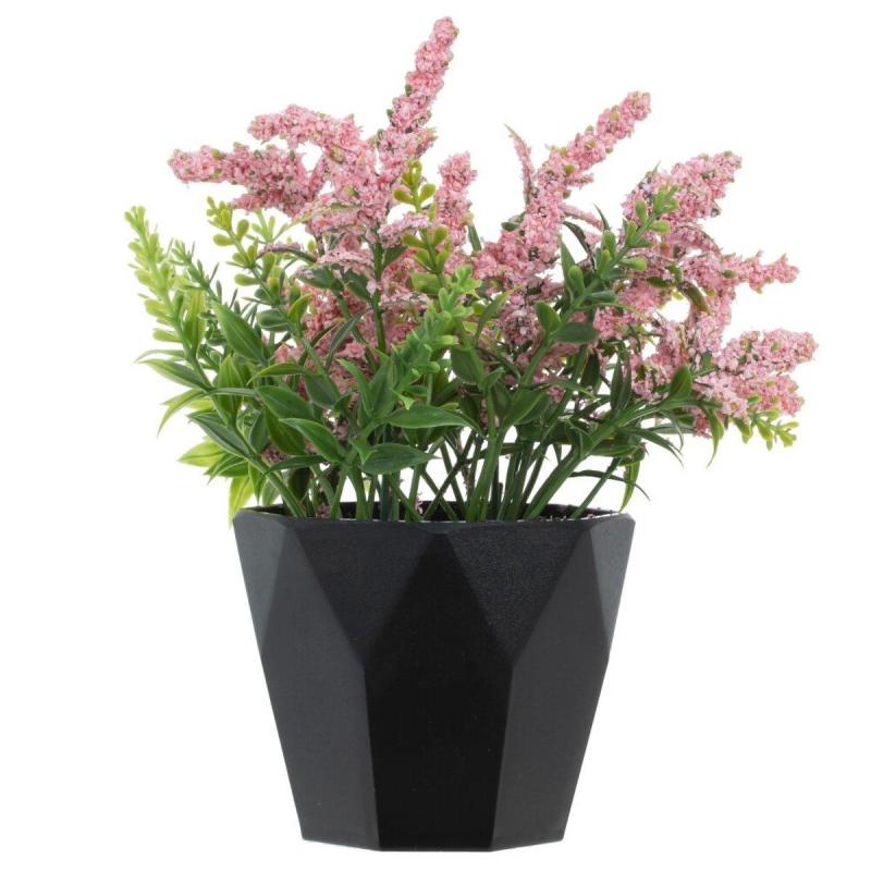 Композиция цветочная, L15 W15 H18 см, 4в., 756227