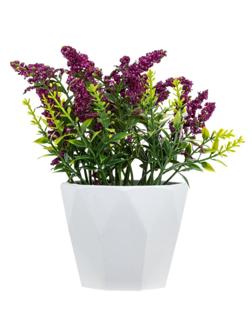 Композиция цветочная, L15 W15 H18 см, 4в., 756227