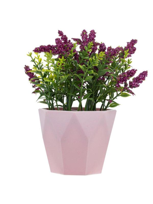 Композиция цветочная, L15 W15 H18 см, 4в., 756227