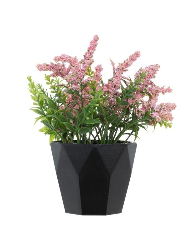 Композиция цветочная, L15 W15 H18 см, 4в., 756227