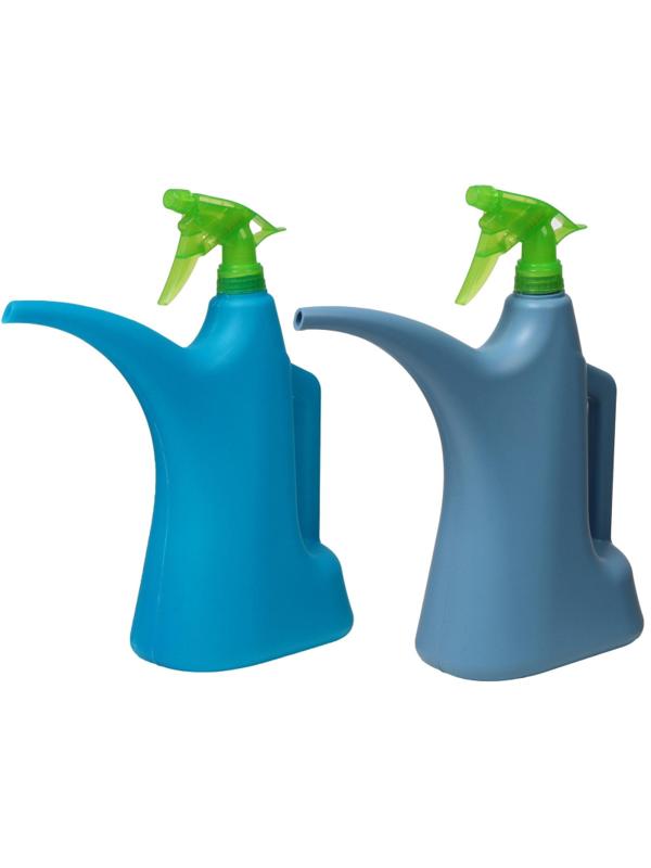 Лейка с распылителем, цвет МИКС, 1.5 л, 589906