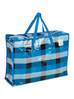 Сумка хозяйственная на молнии с рисунком, 60x45x20 см, полипропилен,008584