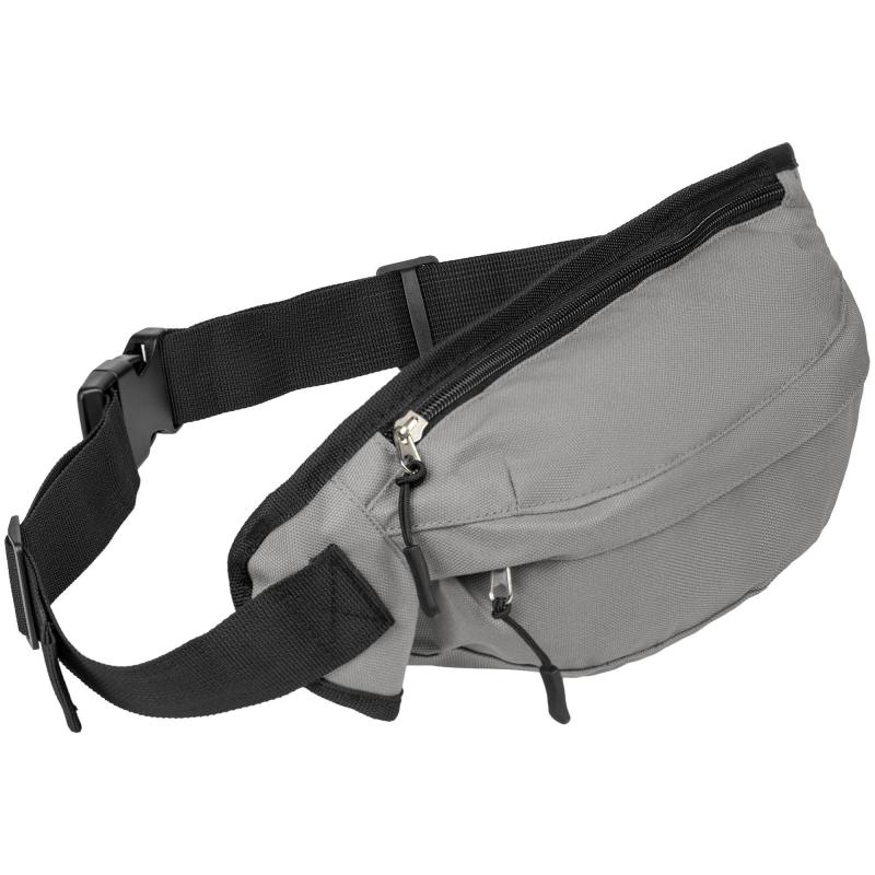 Сумка поясная Urban Out, серая,полиэстер,12700.10