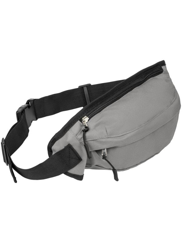 Сумка поясная Urban Out, серая,полиэстер,12700.10
