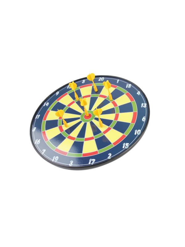 Набор для игры в дартс Larsen, магнитный, д38см,мишен, 6 дрот,4690222040289