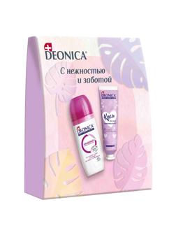 Подарочный набор DEONICA С нежностью дезодор.ролик. 50 мл,крем д/рук 24 мл