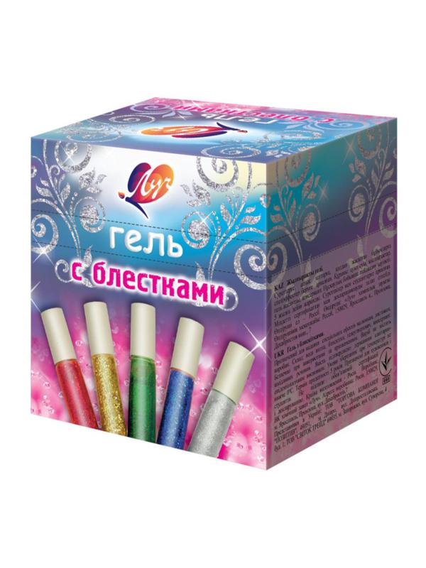 Гель с блестками Луч Блеск золото 5 мл (1643690)