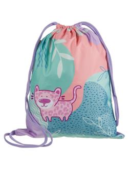 Мешок для обуви №1School Леопард, 360х470 мм, МО-26-1