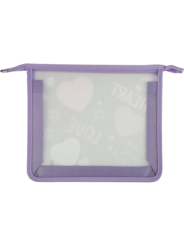 Папка для тетрадей №1School Heart, А5,  пластик, ПТ-713